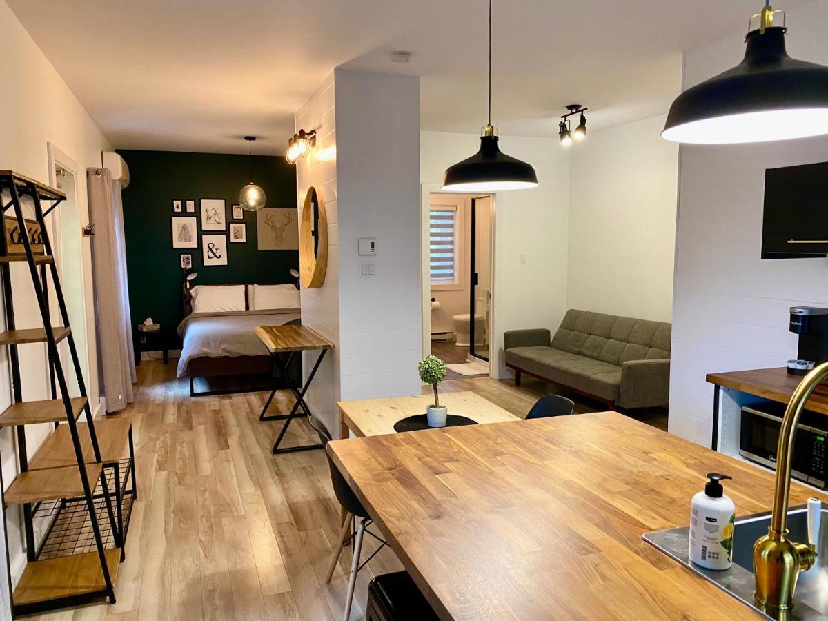 Condos St-Come - Le Loft, Au Coeur Des Activites Saint Come ภายนอก รูปภาพ